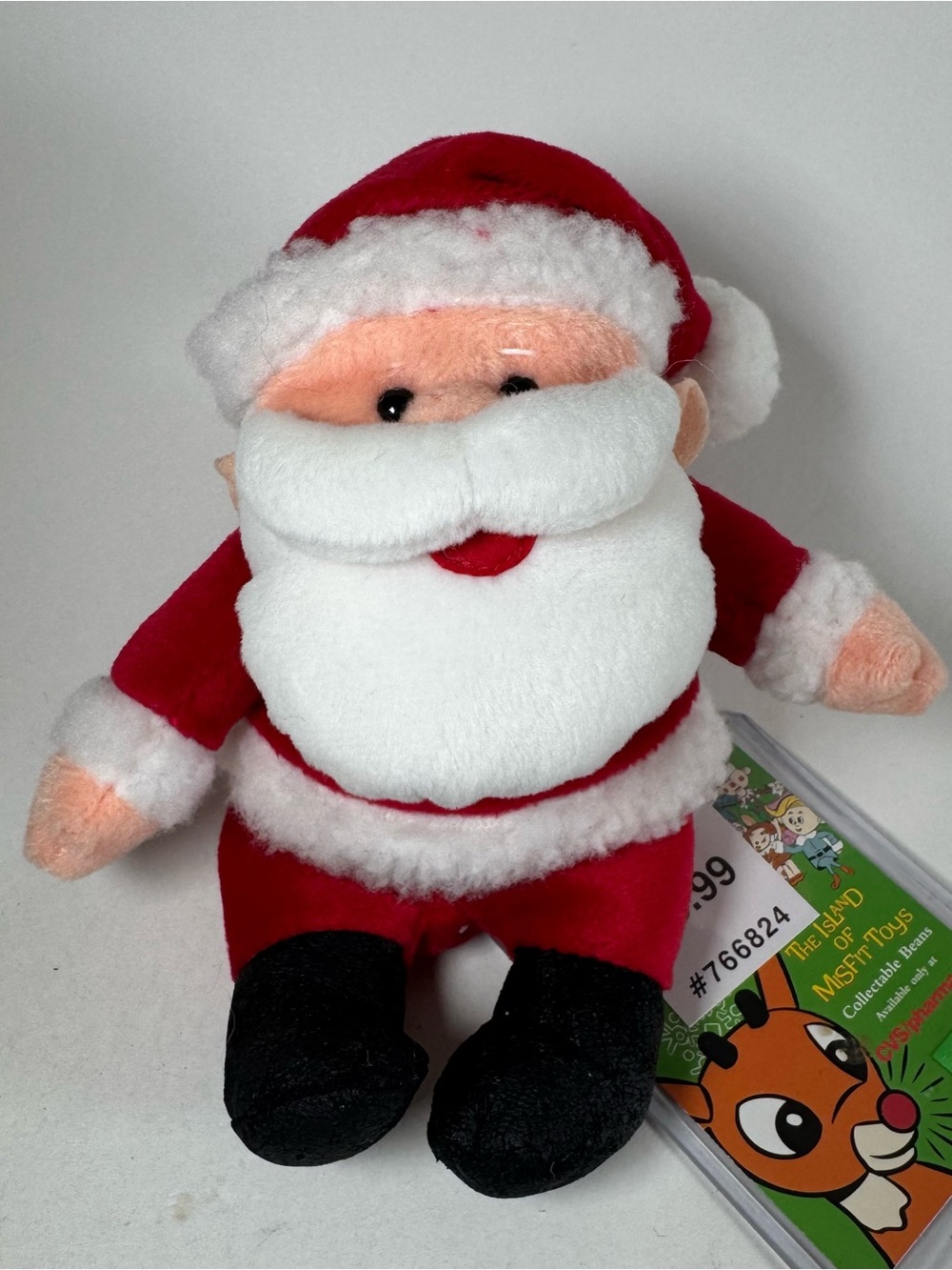 CVS Stuffins Plush Santa Claus 6” Rudolph Island Of Misfit Toys 1998 *Read